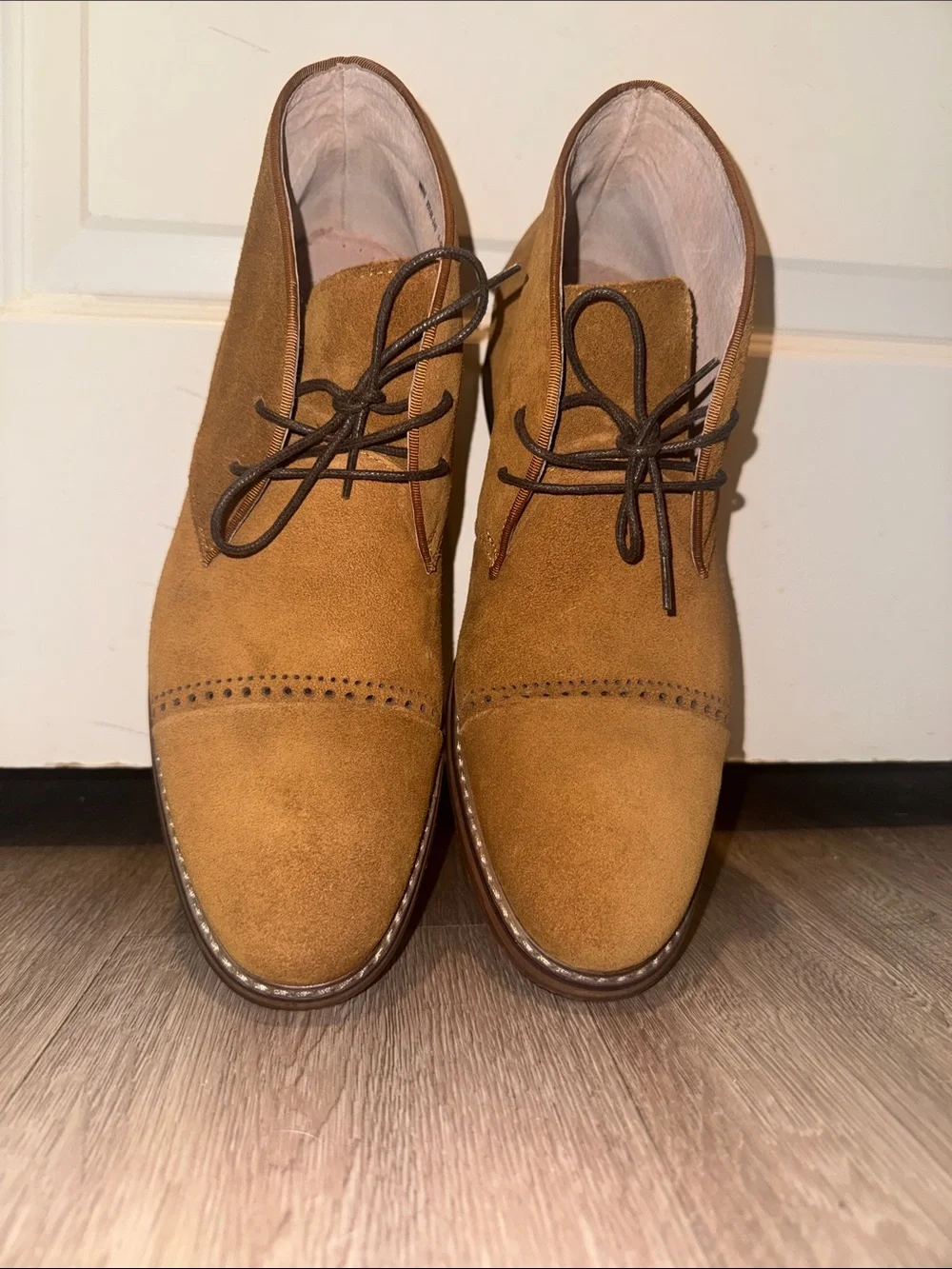 Men's Stacy Adams Avery Brown Suede Lace Boot 25198